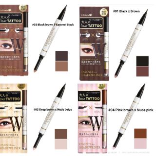 K-PALETTE Japan 1 DAY Tattoo Essene In Liquid Eyeliner Shadow Combination 2 in1 อายไลนเนอร์+อายแชโว์