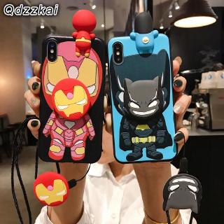 Sumsung Galaxy J5 J7 Prime J3 J5 J7 2015 J1 J3 J5 J7 2016 G530 Spider Man Batman Holder Lanyard Cover