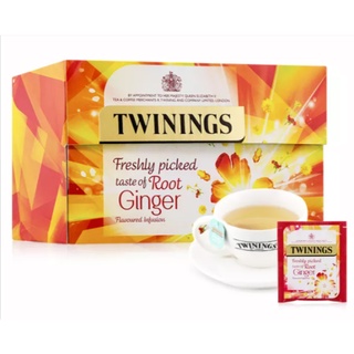 ขายแยกซอง 2 กรัม Twinings, Root Ginger ไม่มีคาเฟอีน