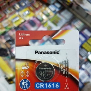 ถ่าน Panasonic CR1616 3V สีแดง จำนวน 1ก้อน ของแท้บริษัท