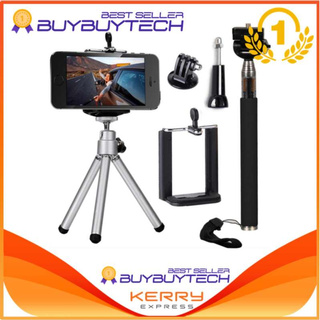 buybuytech ไม้เซลฟี่ ขาตั้งกล้อง สำหรับ Gopro Hero Cameras smartphone