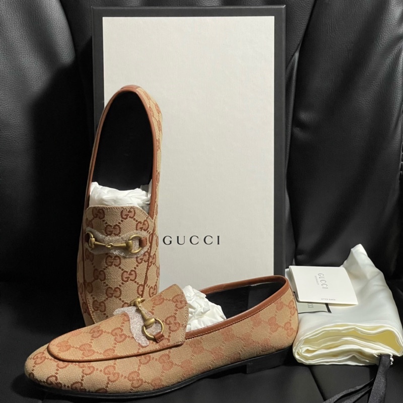 *NEW* Gucci Jordaan GG loafer size 39.5