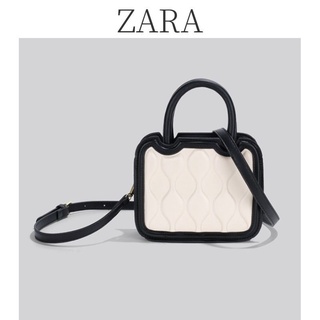 Zara กระเป๋าถือ กระเป๋าสะพายไหล่ ขนาดเล็ก พรีเมี่ยม แฟชั่นฤดูร้อน สําหรับสตรี 2022