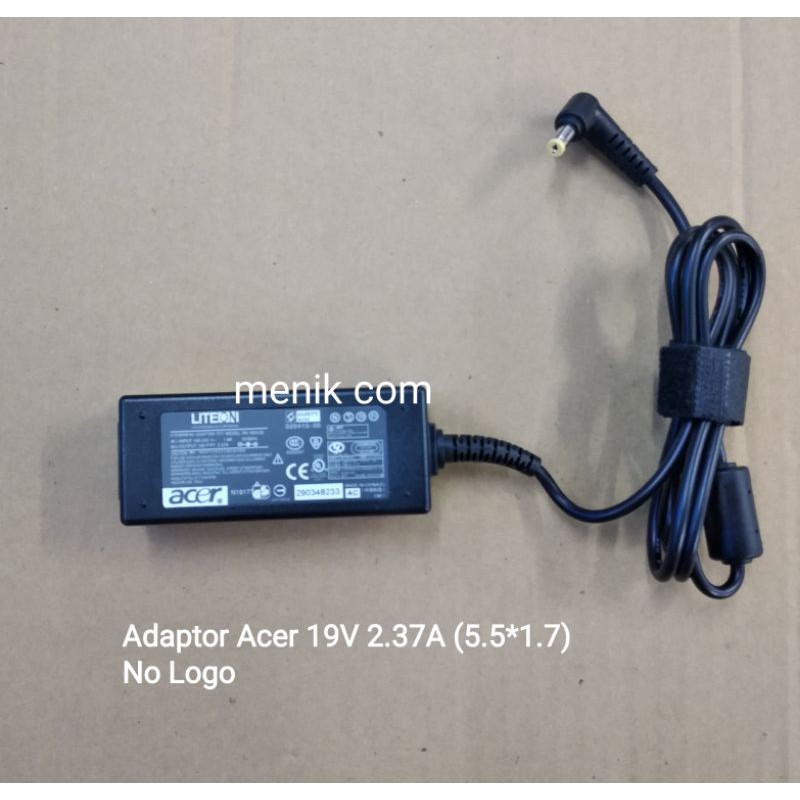 ที่ชาร์จต้นฉบับ ADAPTER ACER ES1-111 ES1-31 ES1-432 19V 2.37A(5.5*1.7) ไม่มีโลโก้ + สายไฟ