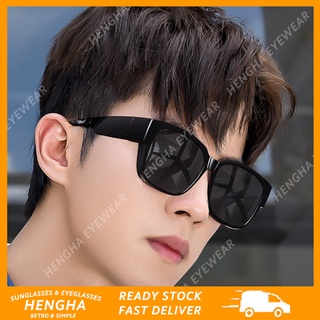 (HENGHA) ใหม่ แว่นตากันแดดแฟชั่น ดีไซน์ใหม่ กระจกบังแดด สําหรับขับรถ กลางแจ้ง วันหยุด ทุกเพศ