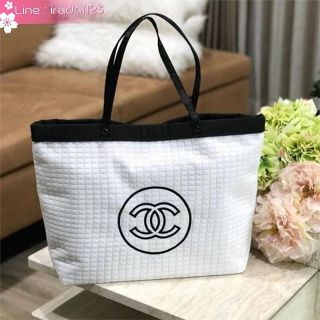 Chanel Large Tote Bag ViP Gift With Purchase (GEP) ของแท้ ราคาถูก