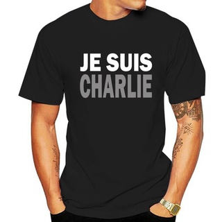 ถูกสุดๆเสื้อยืด พิมพ์ลาย Je Suis Charlie I am Hebdo รองรับการประท้วงฝรั่งเศส สําหรับผู้ชาย 1041รหัสเต็ม