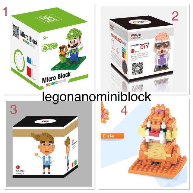 Legonano เลโก้ นาโน lego nano nanoblock