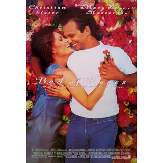 โปสเตอร์ หนัง Bed of Roses 1996 POSTER 21”x31” Inch Romance Movie Christian Slater