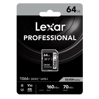 Lexar 64GB SDXC Professional 1066x (160MB/s)