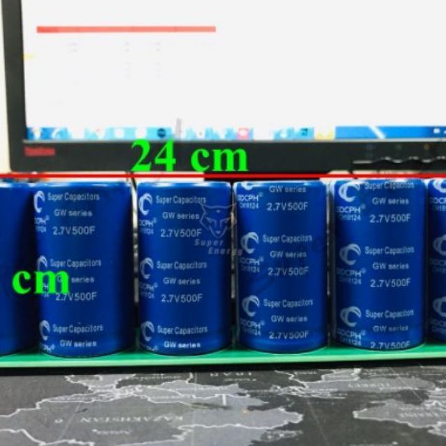 Super Capacitor 16v 83F 2.7v 500F​x6 board 1 pcs0