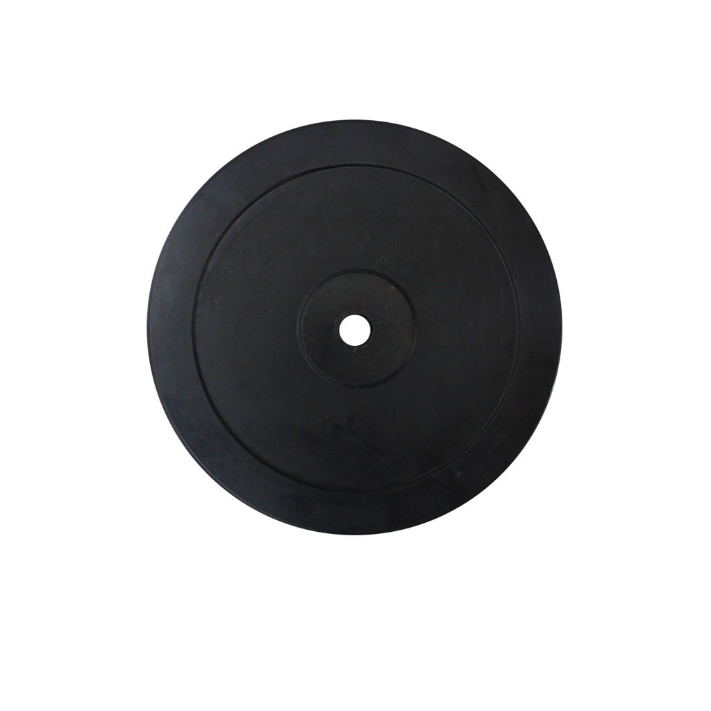 FBT แผ่นยางน้ำหนัก 10 กก. ใช้กับบาร์เบลได้ รูตรงกลางเส้นผ่าศูนย์กลาง 3 ซม. รหัส 