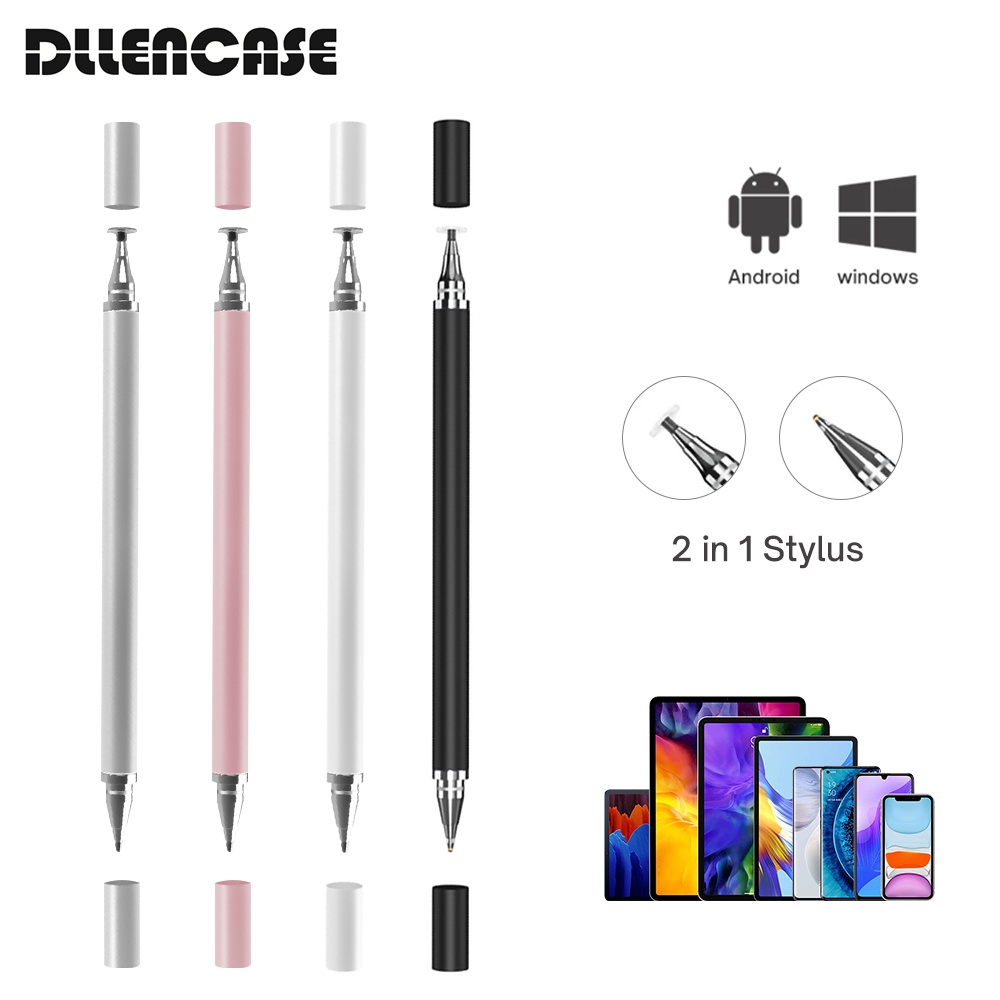 Dllencase 2 In 1 ปากกาสัมผัสหน้าจอสําหรับ Ios Android Compatible For Ipad A190