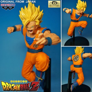 Figure งานแท้ Original แมวทอง Banpresto Dragon Ball Z ดราก้อนบอล แซด ซุปเปอร์ ไซย่า Son Goku Gokou ซง โกคู โงกุน