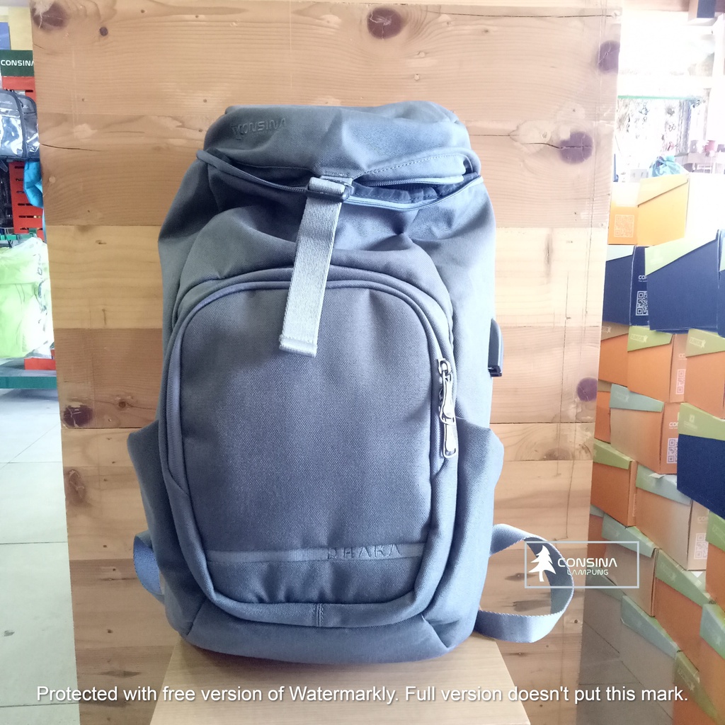 CONSINA DHAKA BLUE TRAVEL กระเป๋าเป้สะพายหลังแล็ปท็อป
