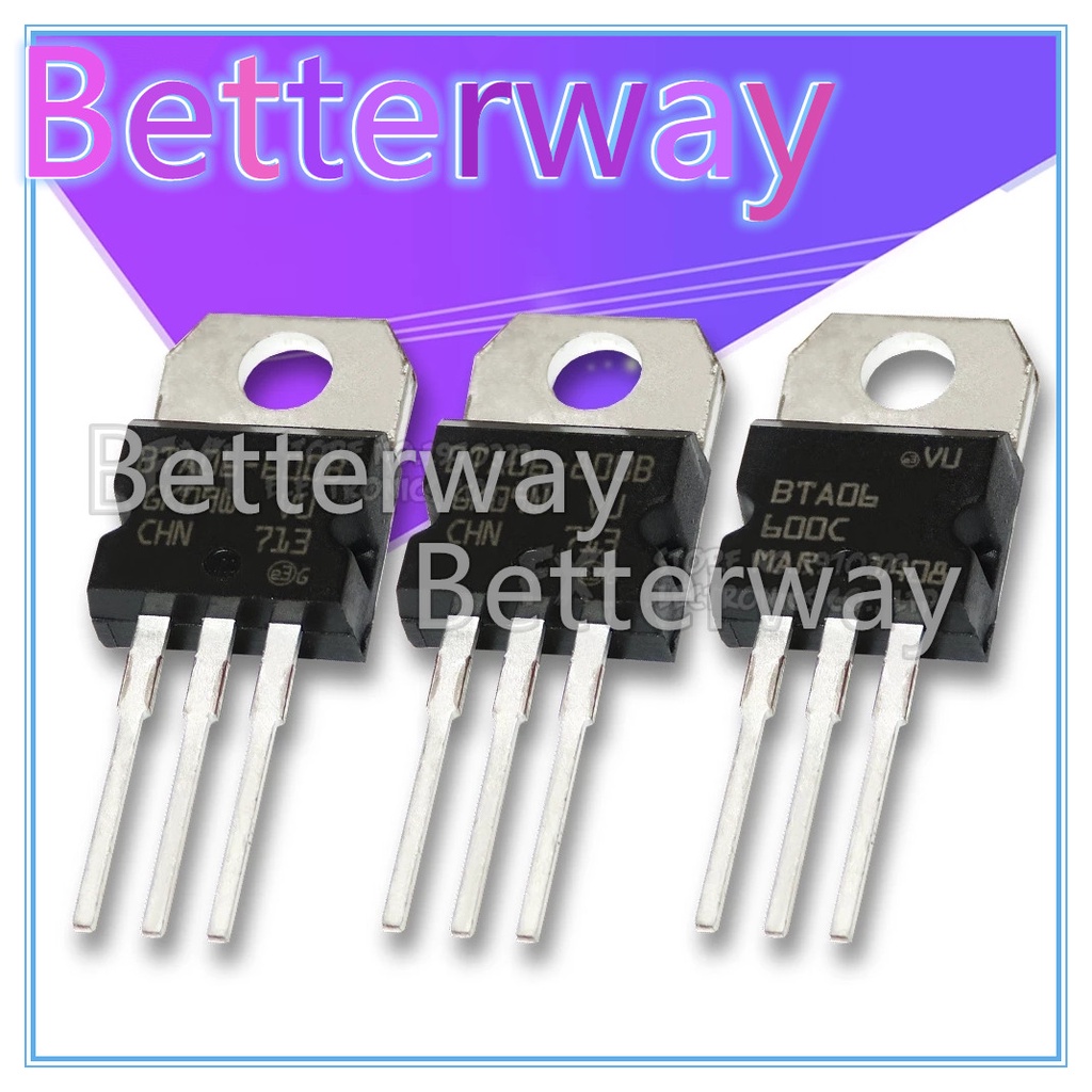 10pcs BTA06-600 BTA06-800B BTA08-600B BTA08-600C BTA10-600B BTA12-600B BTA12-800B BTA16-600B BTA16-6