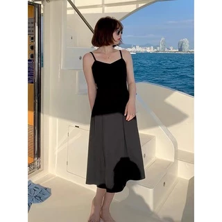 CiCi Plus+(3019/3018)เดรสยาว/เดรสสั้นสายเดี่ยว ใส่ไปเที่ยวก็สวยดูดี ใส่ไปทำงานก็ได้ ดูตัวเล็กน่ารักปุ้กปิ้กสาวอวบอ้วนPlu