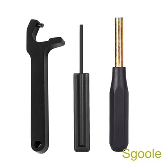 [Sgoole]Glock Tool Kit Magazine Disassembly Tool Front Sight Installation Hex Tool Mag Plate Removal Tool Pin Punch for