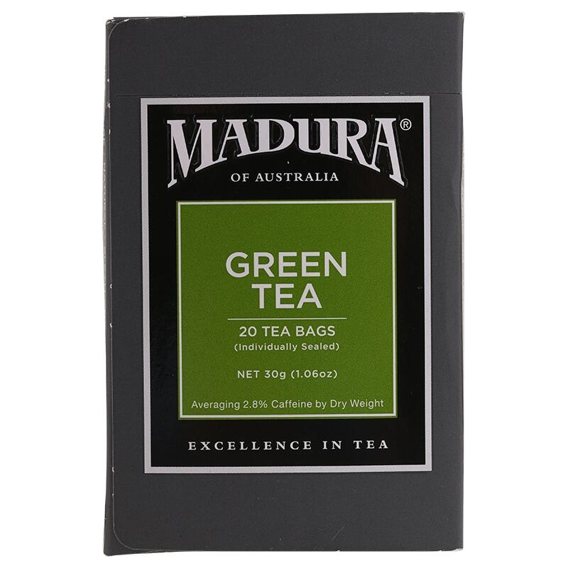 Madura Green Tea มาดูร่า ชาเขียว 1.5g x 20teabags