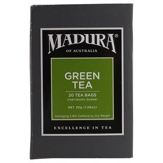 Madura Green Tea มาดูร่า ชาเขียว 1.5g x 20teabags