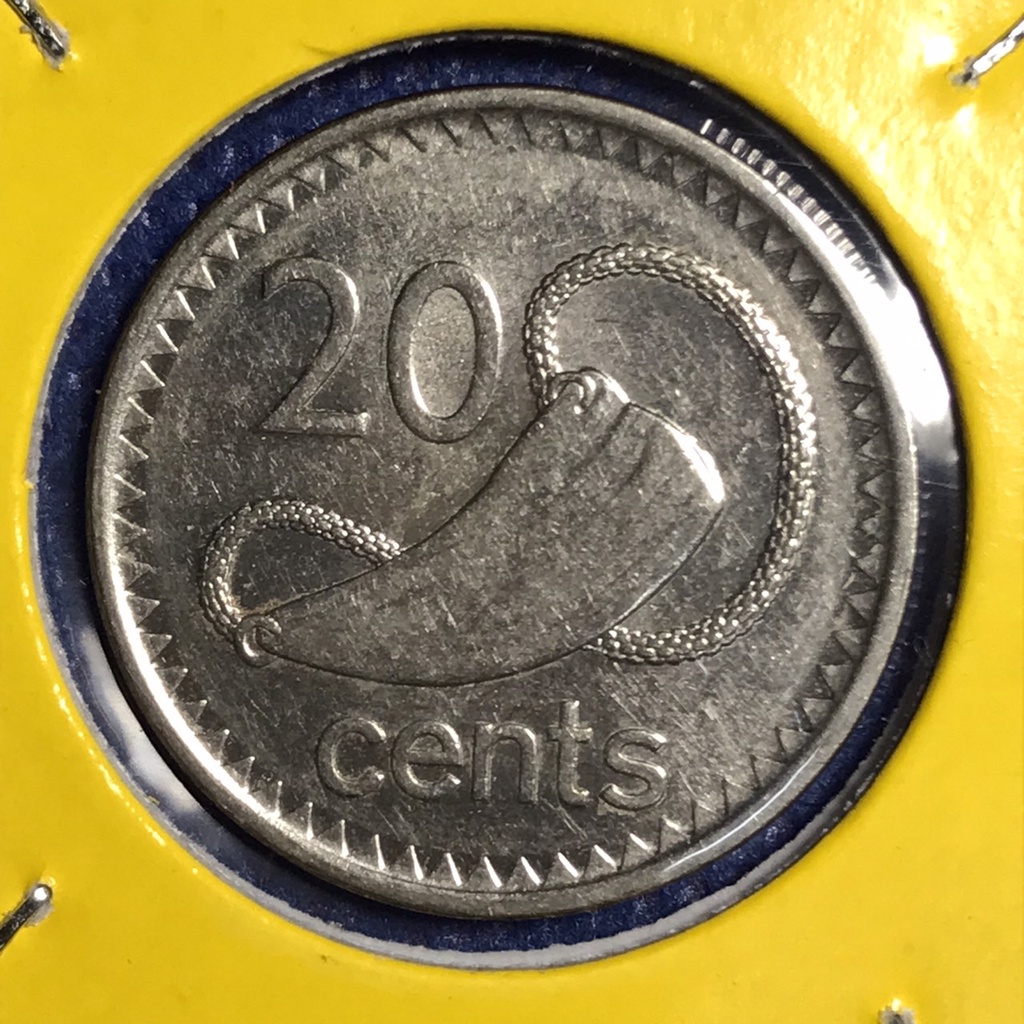 No.15161 ปี2009 FIJI 20 CENTS เหรียญสะสม เหรียญต่างประเทศ เหรียญเก่า หายาก ราคาถูก