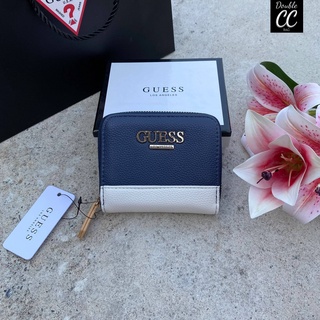 (แท้ 💯%‼ Factory) GUESS KAMRYN  SMALL WALLET