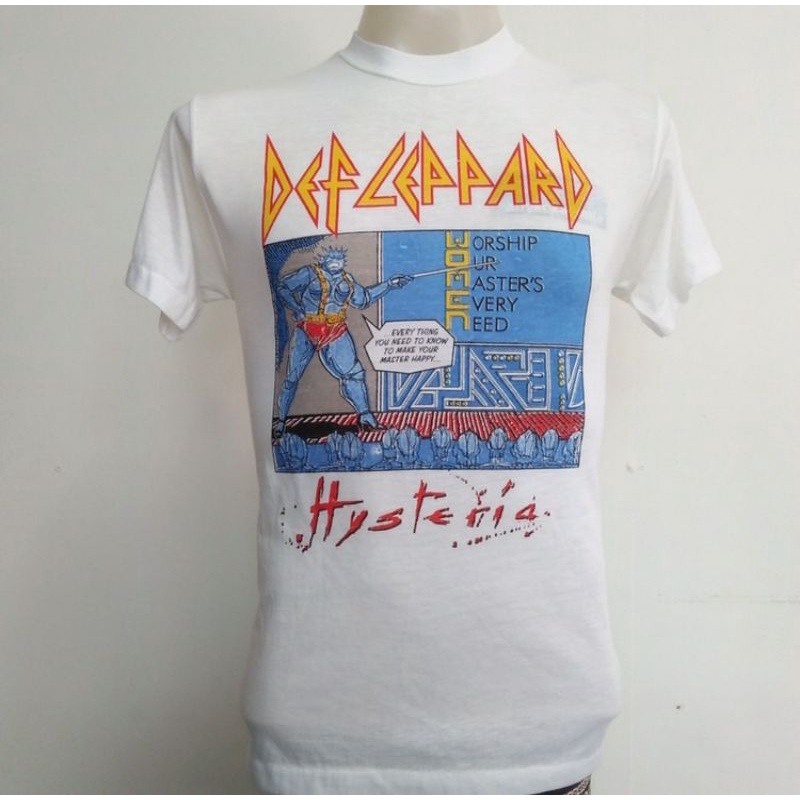 เสื้อวง ผ้าบาง def leppard