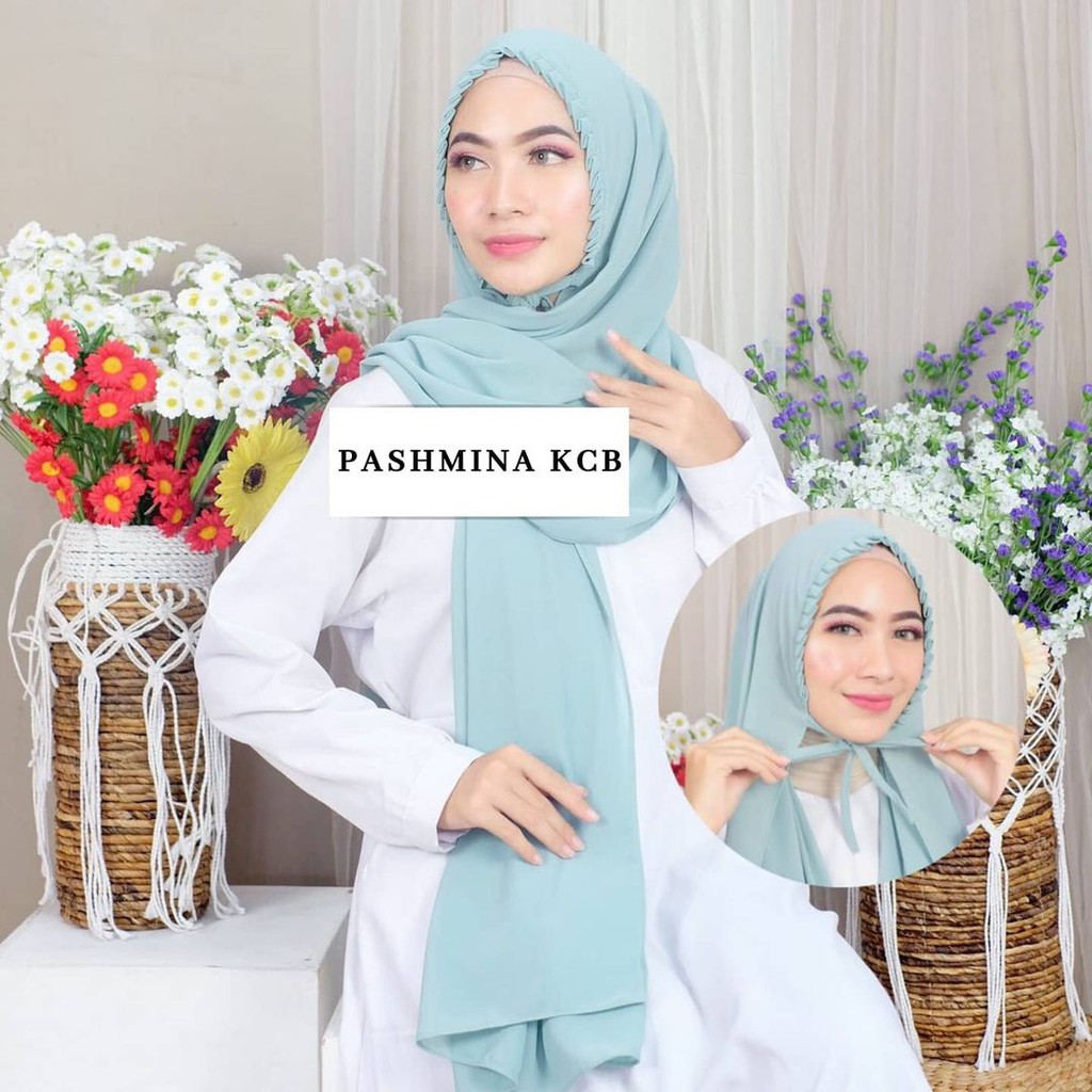 PASHMINA KCB/LIPIT DIAMOND STRAP 180 CM