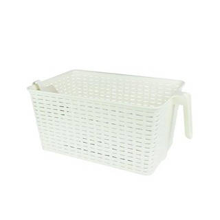 ตะกร้าใส่ของมีด้ามจับลายหวาย KEYWAY KGB-202 6.5 ลิตร Kitchen Storage Baskets&amp;Organization