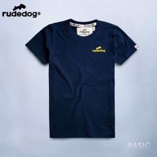 Rudedog เสื้อยืด รุ่น basic19 สีกรม