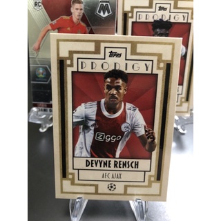 2021-22 Topps Deco UEFA Champions League Soccer Cards Prodigy