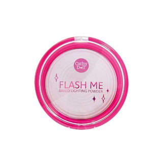 CATHY DOLL แป้งผสมชิมเมอร์ Flash Me Baked Lighting Powder แป้ง ใบหน้า เครื่องสำอาง ความงาม