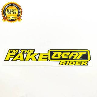 สติกเกอร์ตัด honda fake beat สีเหลือง THAILAND THAILOOK Antem คุณภาพดีที่สุด