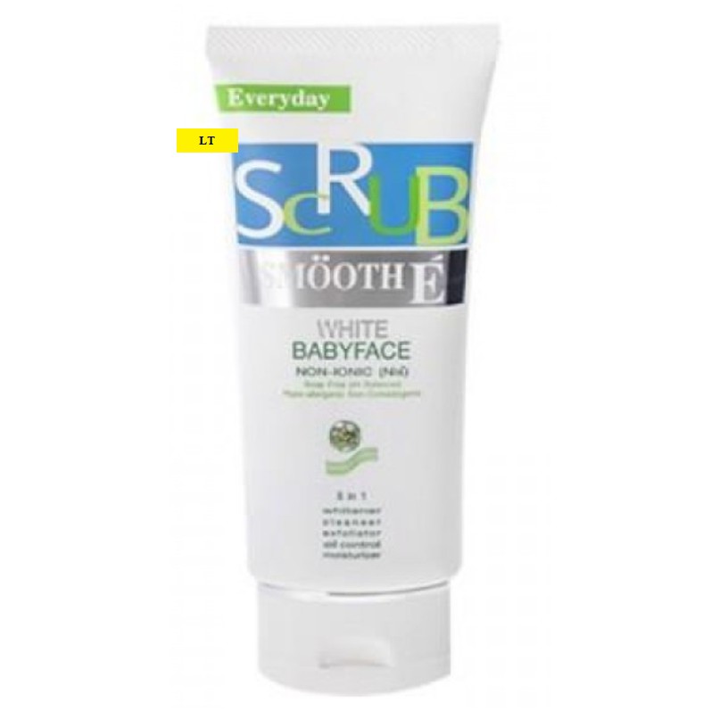 Smooth E White Babyface Foam Scrub
