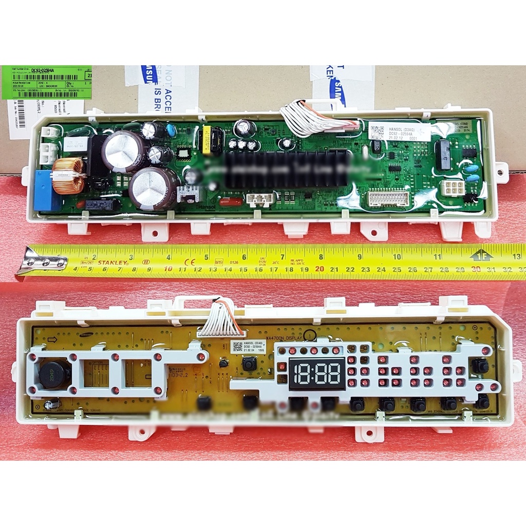 บอร์ดเครื่องซักผ้าซัมซุง/ASSY MODULE/SAMSUNG/DC92-02594A/อะไหล่แท้จากโรงงาน