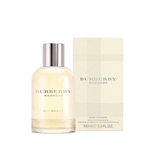 (แพ็คเกจใหม่) Burberry Weekend Women EDP 100 ml กล่องซี