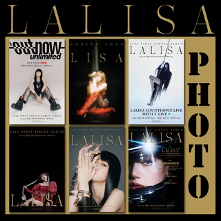 ราคาLISA BLACKPINK 🖤💝 - รูป PHOTO LALISA BY LISA ( LISA SOLO ) photo 5.5x8.5 cm.