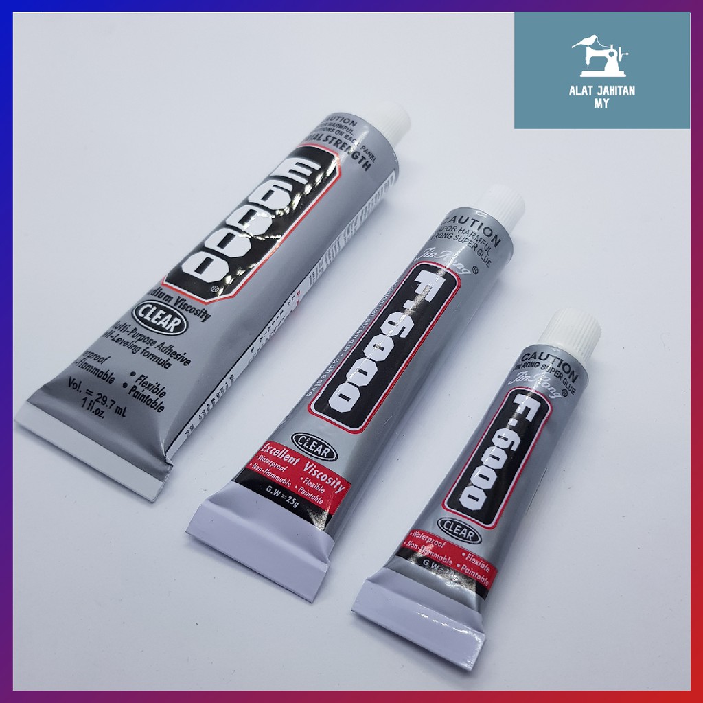 กาวผ้า E-6000 & F-6000 (1 ชิ้น) 10ml/25ml/29.7ml | Gam Fabink E-6000 & F-6000