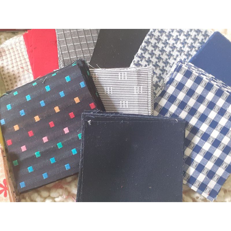 100ชิ้น/6×6cm. 25ลายไม่ซ้ำ ผ้าคอตตอลตัดสำเร็จ สำหรับงานต่อผ้า quilt patchwork งานฝีมือ diy งานประดิษฐ์ aplique ตัดเย็บ