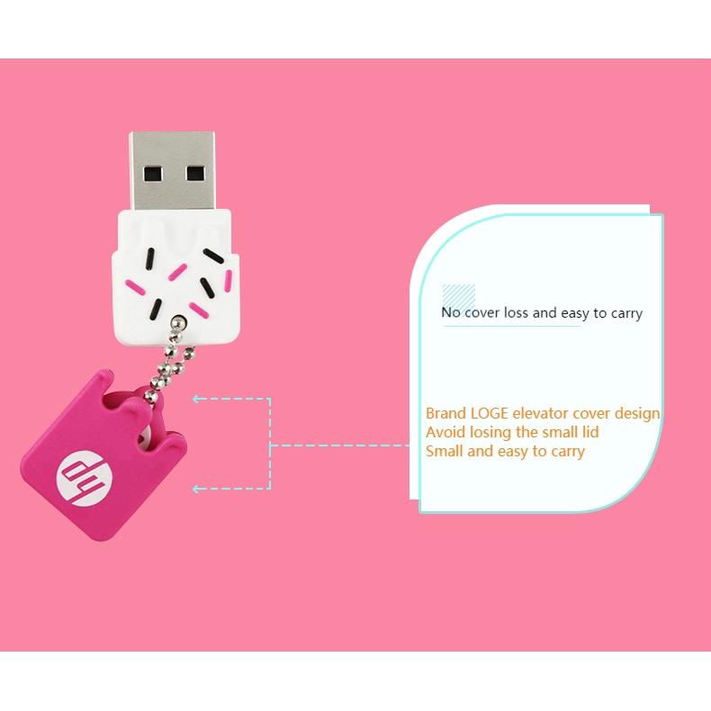 USB 3.0 Flash Drive 3 รูปแบบ Ice Cream Thumb Drive ไดรฟ์ปากกา USB PenDrive USB / แฟลชไดรฟ์สุดน่ารัก