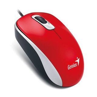 เมาส์Genius DX-110 สีแดง เมาส์ออฟติคัล Optical USB Mouse รับประกัน 3 ปี!!