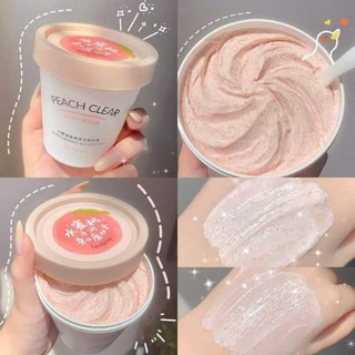 🍑สครับพีช Peach Clear🍑200 ml.