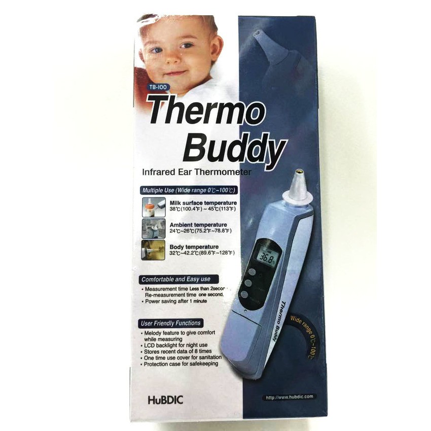 Thermo Buddy Ear Infrared Thermometer Shopee Thailand