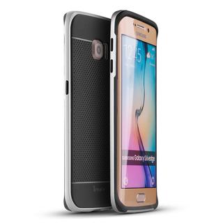 IPAKY CASE Samsung Galaxy S 6 Eage (ฺSilver)
