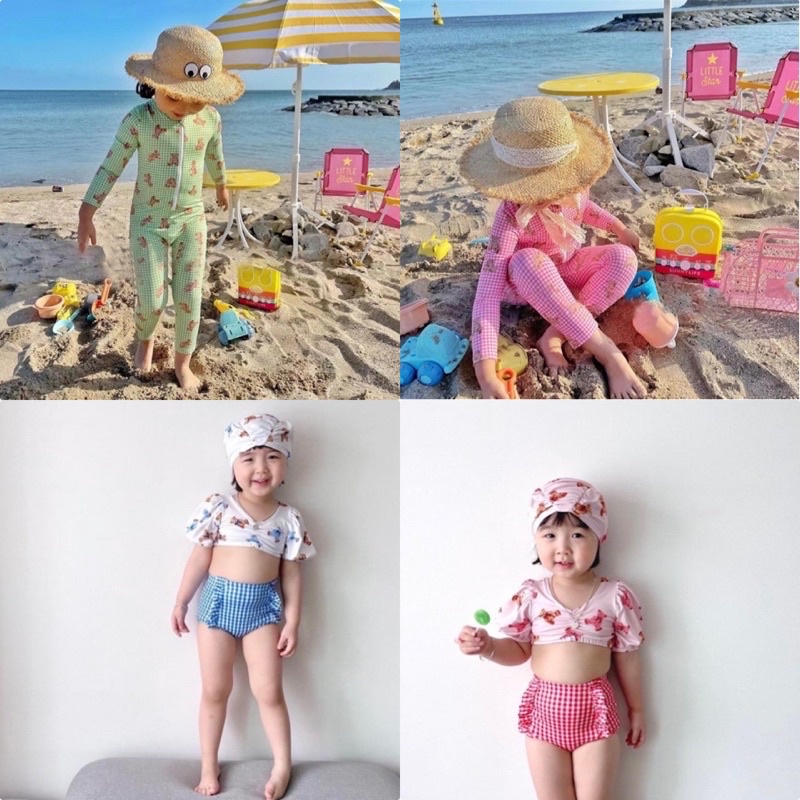 ชุดว่ายน้ำเด็กแขนยาว ชุดว่ายน้ำเด็ก ชุดว่ายน้ำเด็กแขนขายาว🩱พร้อมส่งที่ไทย ไม่ต้องรอ🌊