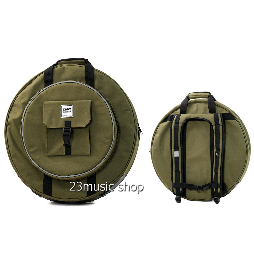 CMC Cymbal Bag 22" กระเป๋าฉาบ สีเขียว