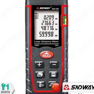 SNDWAY เครื่องวัดระยะเลเซอร์ 60m. รุ่น  SW-T60