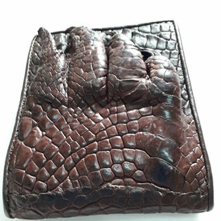 pocket coin biflod wallet crocodile skinกระเป๋าสตางค์จระเข้