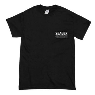 เสื้อยืดสีขาวเสื้อยืด ลายการ์ตูนอนิเมะ Eren Yaeger | Attack On Titan - Shingeki No Kyojin | เสื้อยืด พิมพ์ลายการ์ตูนอนิเ