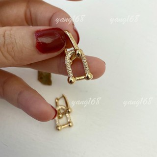 Square Diamond Simplicity Temperament Fashion Earrings